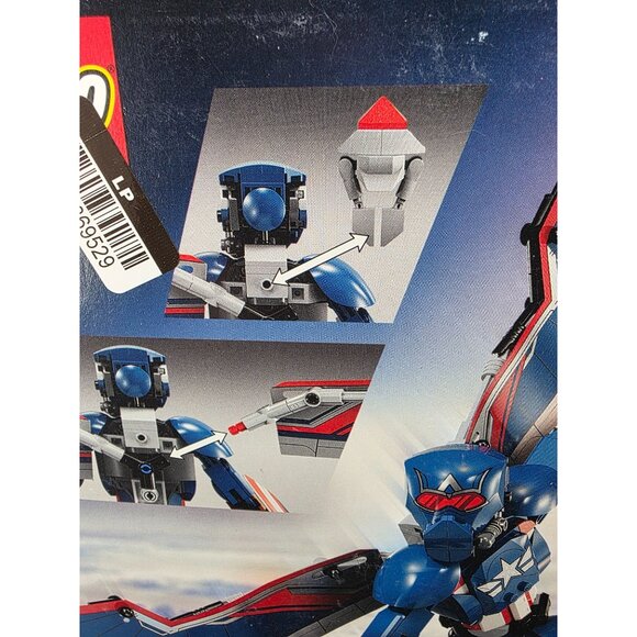 LEGO 76296 Marvel Captain America Construction Figure 310pcs Toy Set - Picture 4 of 9